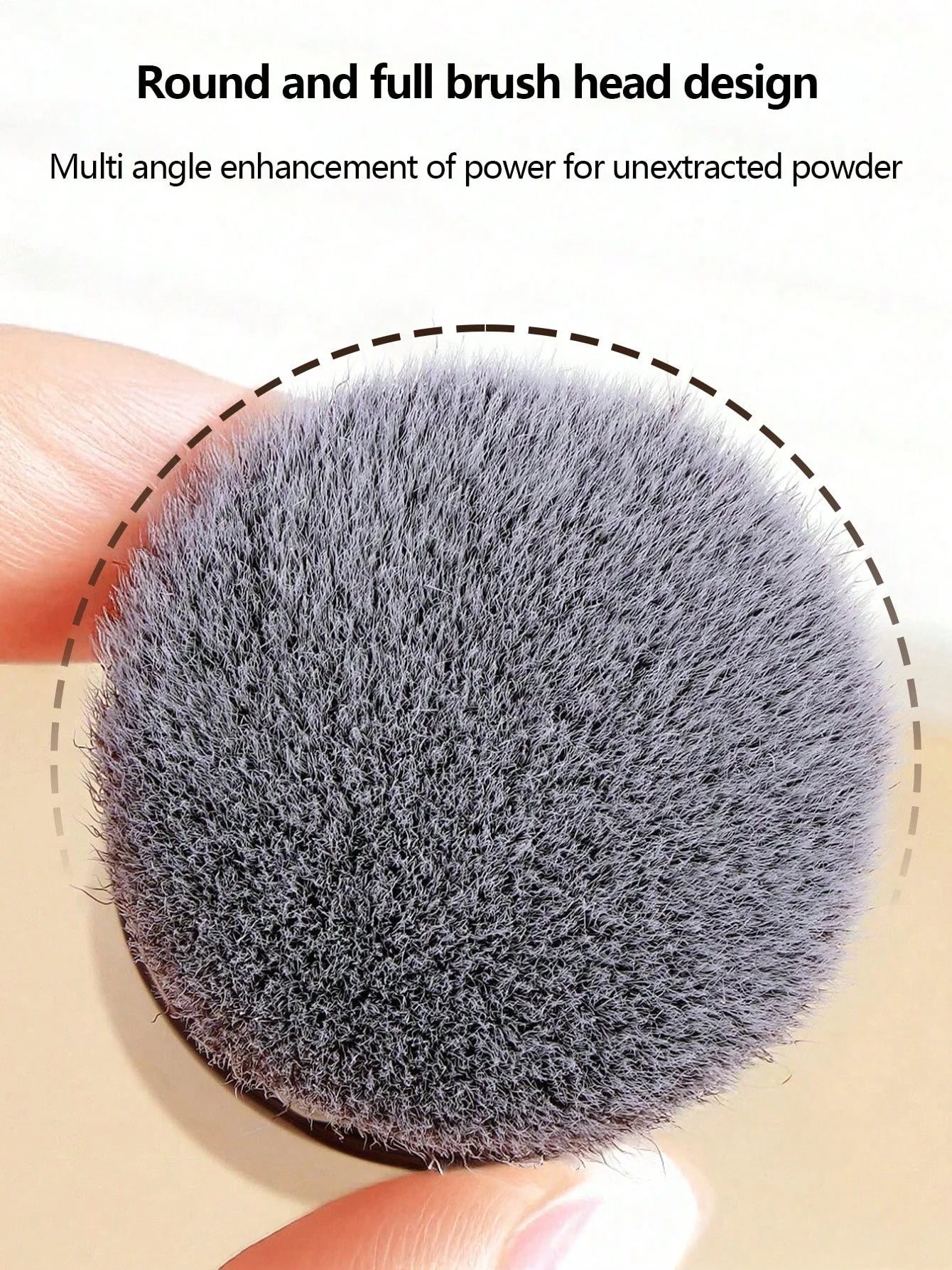 7pcs Professional Makeup Brush Set, Includes: 4pcs Dual-Ended Face Brushes, 1pc Angled Brush, 1pc Short Handle Foundation Brush, Beauty World Shop