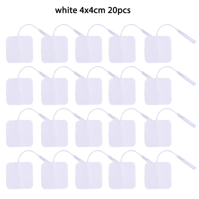 Non-woven Fabric Self Adhesive Replacement Patch  for Tens Electric Body Massager Tens Electrodes Pads Accessories Beauty World Shop