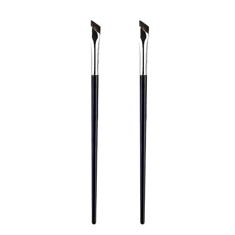 2/5Pc Karsyngirl Upgrade Blade Eyeliner Brush Ultra Thin Fine Angle Flat Eyebrow Brush Under The Eyes Place Precise Detail Brush Beauty World Shop