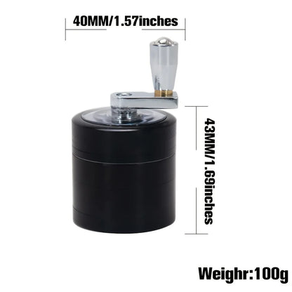 Nut and Hard Spice Grinder for Nutmeg Ginger Rock Salt and Peppercorn Hand tools, crushers Beauty World Shop