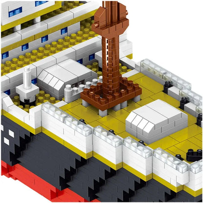 4000+Pcs Titanic Model Cruise Ship Building Blocks MOC Boat Bricks Collection DIY Construction Toys for Children Gift Beauty World Shop