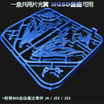 Mgsd Freedom Zgmf-X10a Mechanical Assembly Model Kit Action Figures Boys Robot Toy Desktop Decoration Christmas Gift Collectible Beauty World Shop