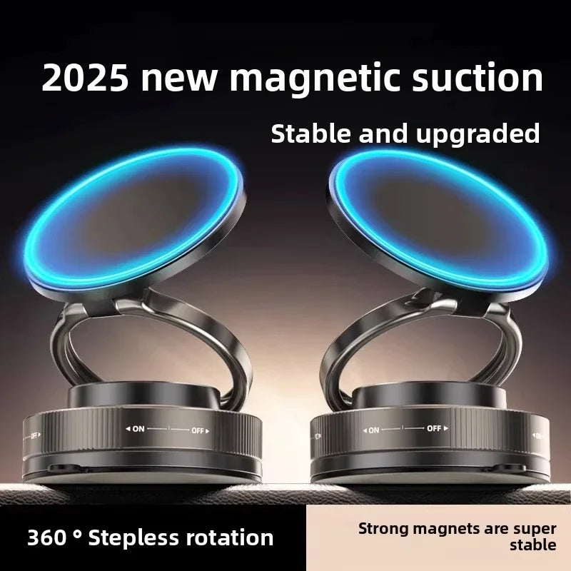 T30 Vacuum Magnetic Phone Holder Stand, for Magsafe Suction Cup Phone MountAdjustable Swivel Lock, for Your Car/Gym/Mirror Beauty Trend Shop
