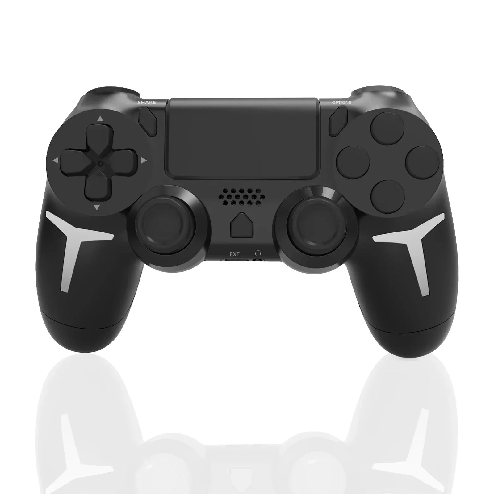 GAMINJA 6-axis Gyroscope Dual Vibration With touch pad Wireless Gamepad Bluetooth Controller For PS4 PS3 Console Computer PC Beauty World Shop