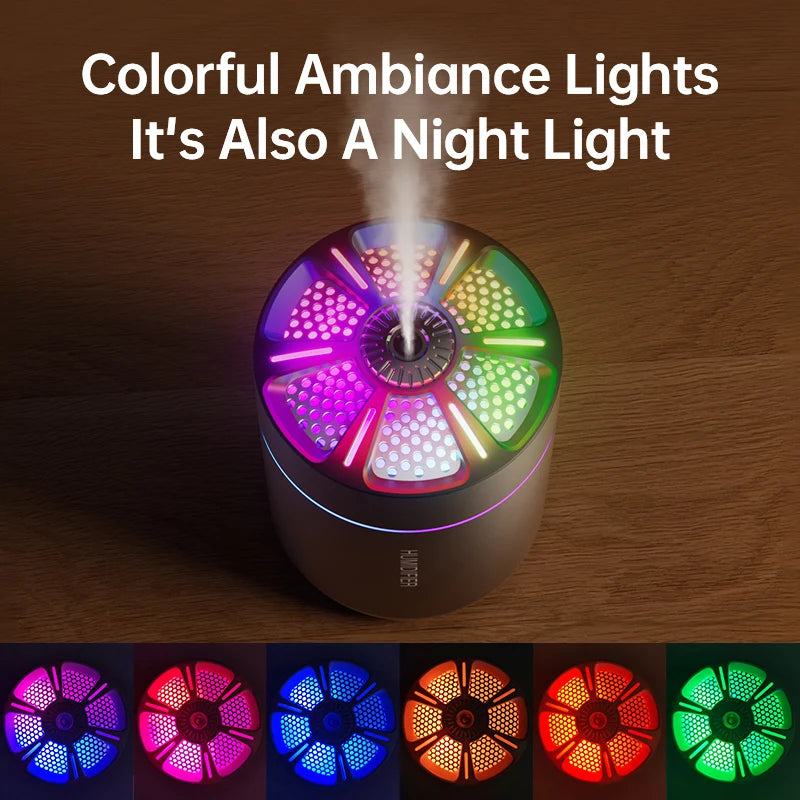 180ML mini air humidifier aromatherapy diffuser essential oil aromatherapy spray household bedroom car mounted mute humidifier Beauty World Shop
