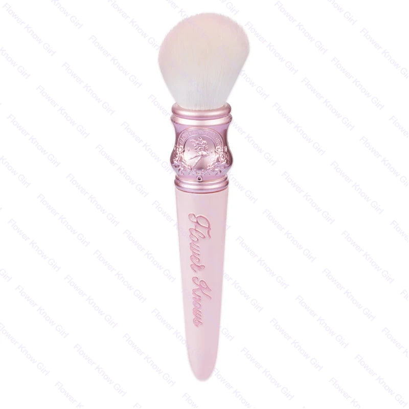 Flower Knows The Sweetie Bear Rounded Blush Brush  Loose Powder makeup Brushes Beauty World Shop