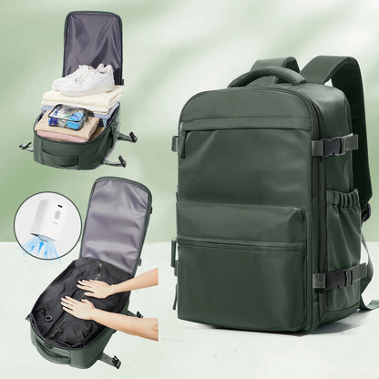 Vacuum Backpack Travel Bag for Men Large Capacity Backpack Business Laptop Backpack Women Men Expandable Backpack School Bag Beauty World Shop