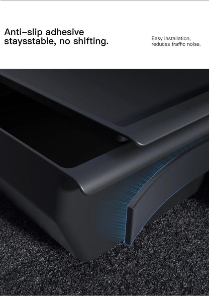 YZ For Tesla Model Y Juniper 2026 Underseat Storage Box Seats Drawer TPE Hidden Storage Tray Push Pull Car Organizer Accessories Beauty World Shop