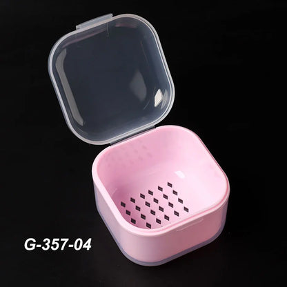 Portable Alcohol Disinfection Filter Cleaning Box Nail Art Drill Bits Grinding Head Disinfection Box Manicure Sterilization Tool Beauty World Shop