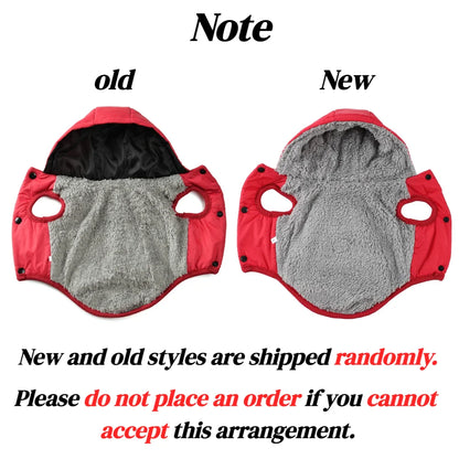 Fleece Warm Pet Clothes For Small Medium Dogs Pet Jacket Thicken Pets Coat For Winter Waterproof Outdoor Puppy Costume Pug Parka