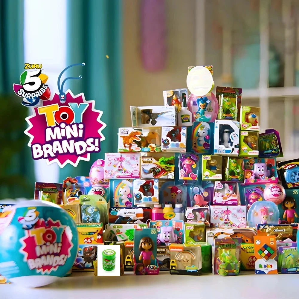 Zuru Mini Brands Toys 5 Surprise Mini Brands Toy Original Supermarket Miniature Toy Miniature Toys Mystery Blind Box Series 1 Beauty World Shop