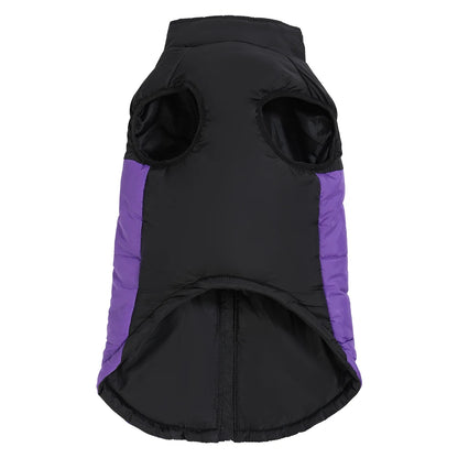 Warm Pet Clothing Winter Reflective Dog Costume Soft Windproof Zipper Jacket Coat With D-ring For Small Dog Chihuahua Labrador