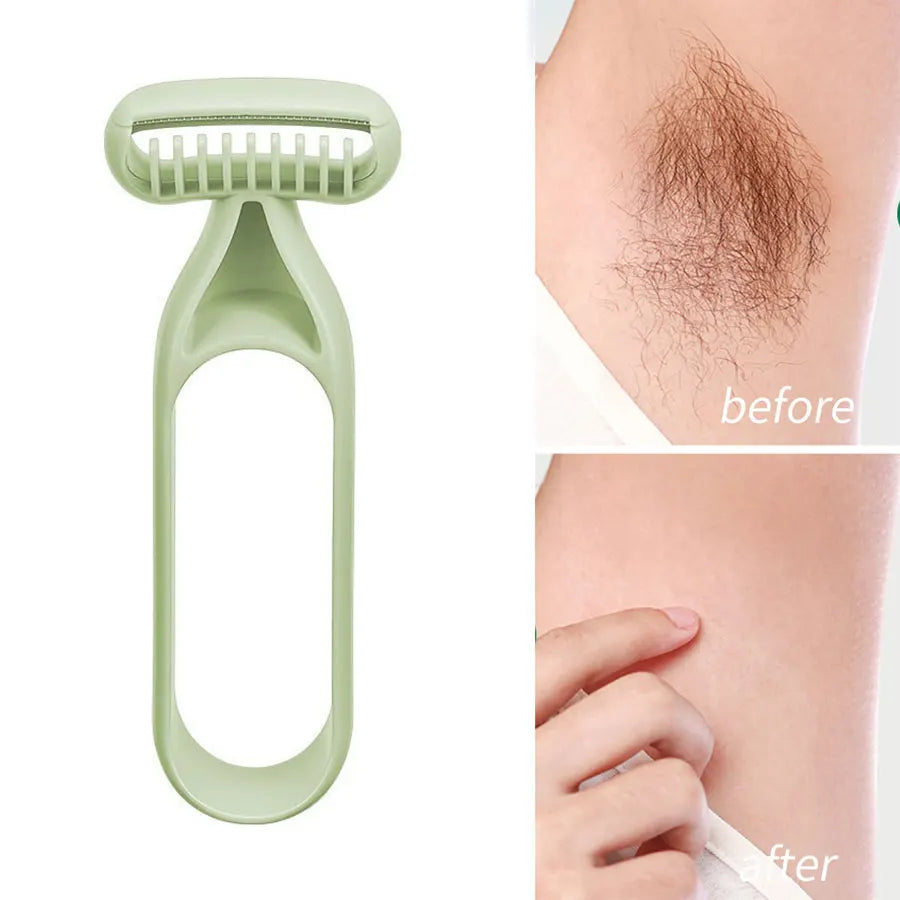Non-Sensory Armpit Hair Razor, Leg Hair and Armpit Hair Razor, Macro Blade for Gentle Shaving Beauty World Shop