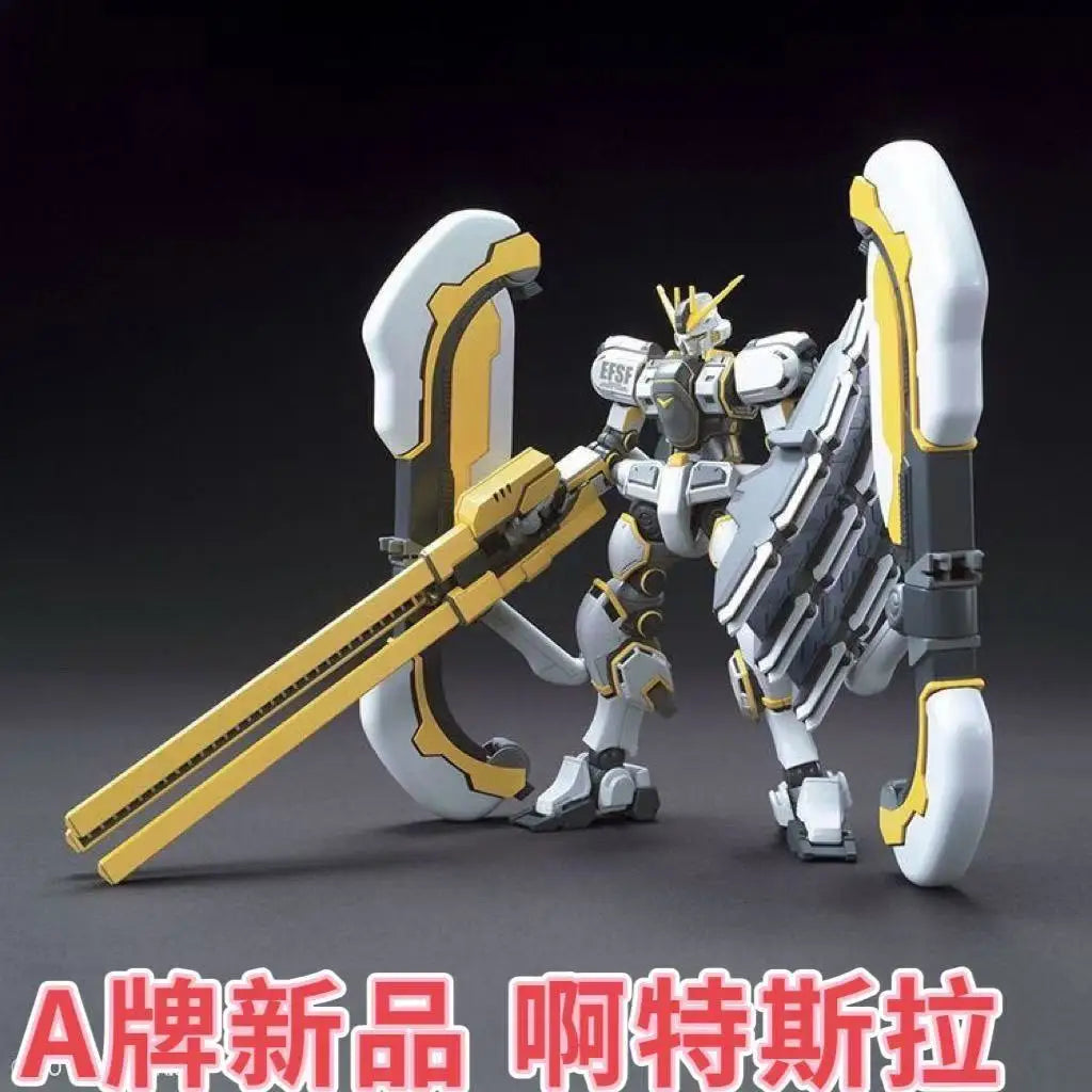 Hg 1/144 Mobile Suit Thunderbolt  Atlas Rx-78al Assembly Model Kit Action Figures Desktop Ornament Surprise Gift Collection Boys Beauty World Shop
