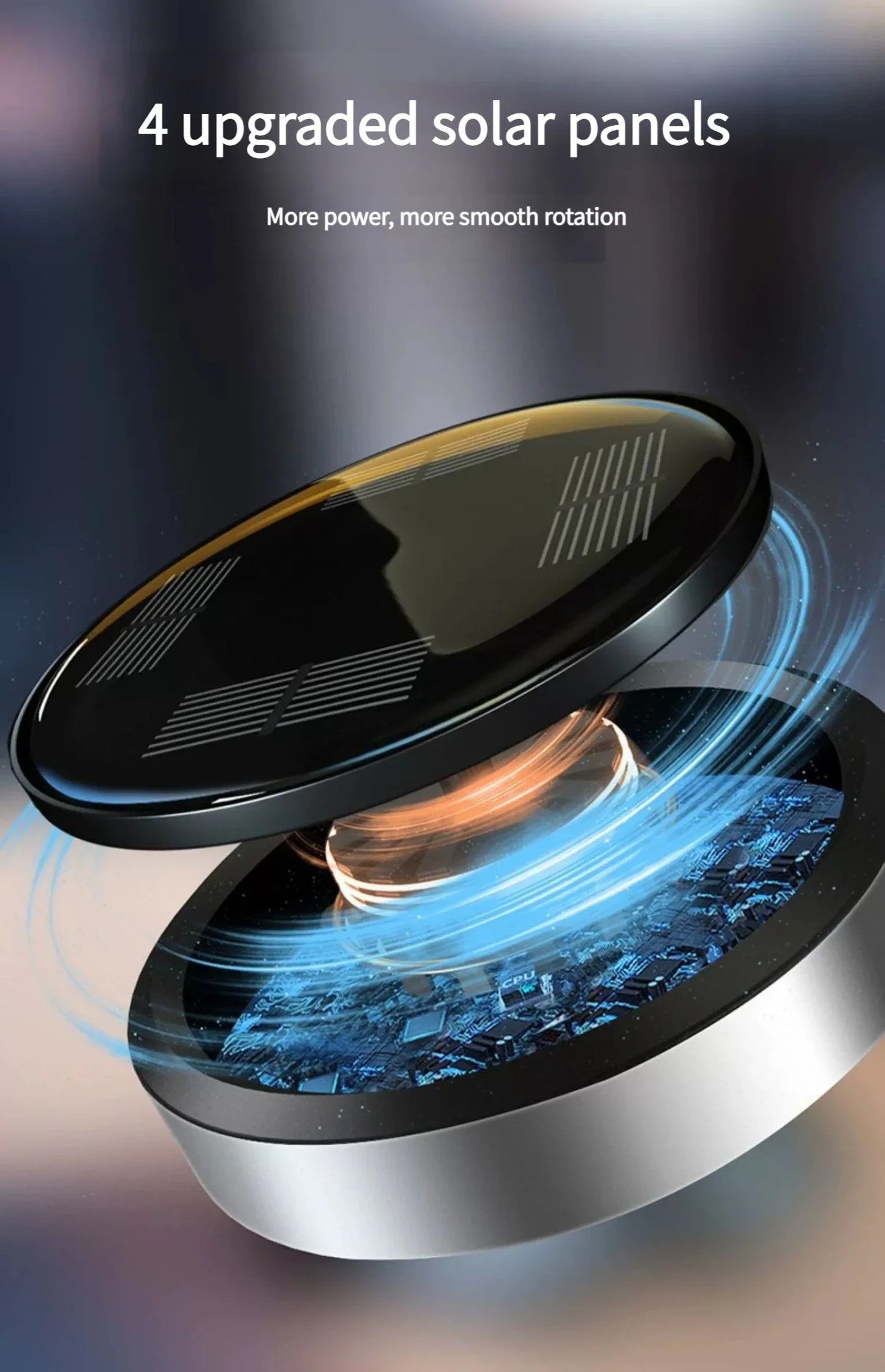 Helicopter Styling Solar Car air freshenerDecorative Aromatherapy Car interior accessories Propeller rotary perfume diffuser Beauty World Shop