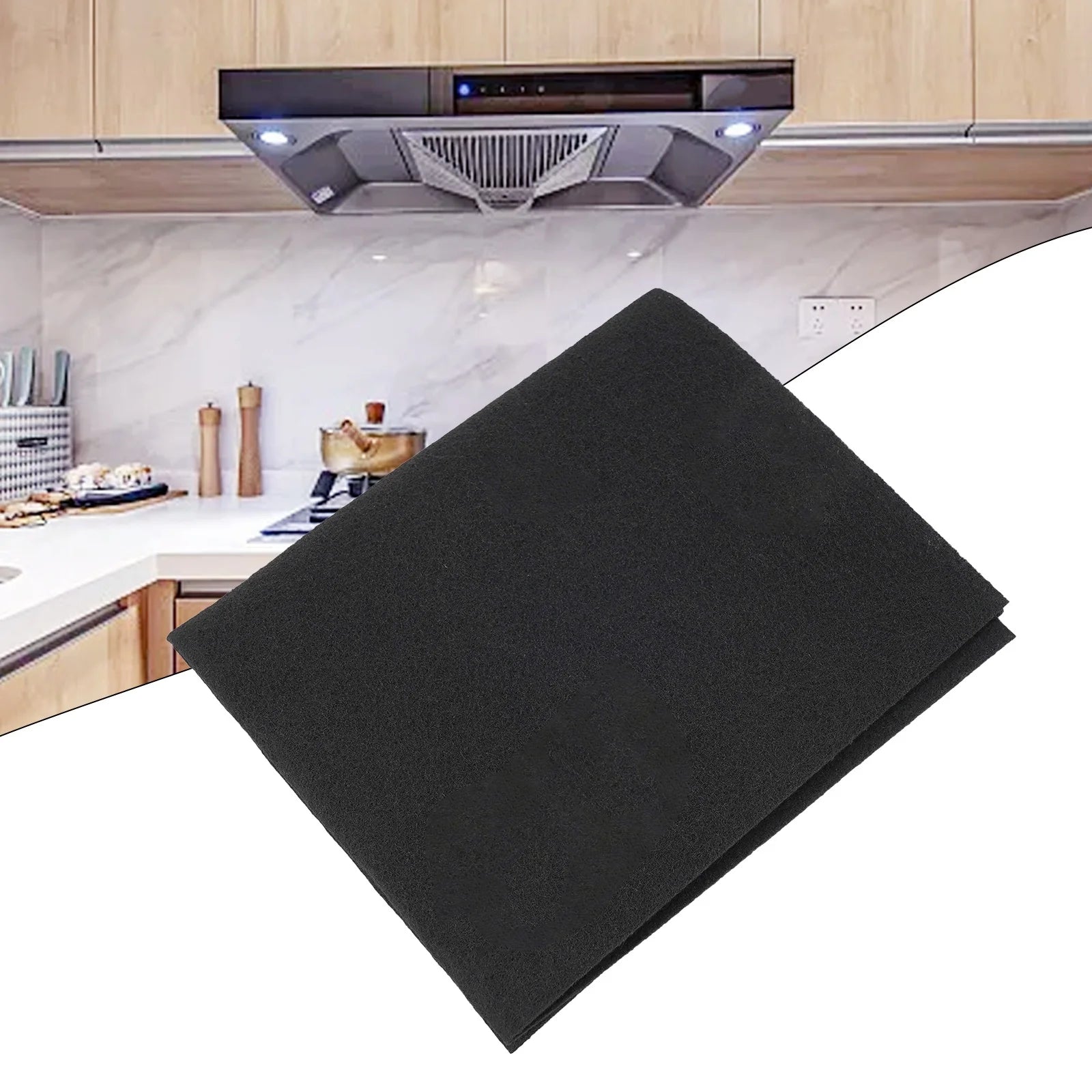57X47cm Range Hood Activated Carbon Filter Cotton Auitable For All Range Hoods Air Purifiers Accessories Purifier Filter Fabric Beauty World Shop