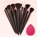 Professiona 13PCS Makeup Brushes Set Foundation Eyeshadow Blush Powder Blending Soft Fluffy Cosmetic Full Set Female Makeup Tool Beauty World Shop