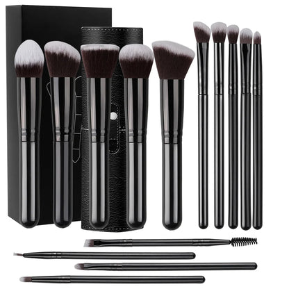 NEW 14PCS Makeup Brushes Set  Soft Fluffy Foundation Blush Powder Eyeshadow Blending Female Cosmetics Beauty Tool Christmas gift Beauty World Shop