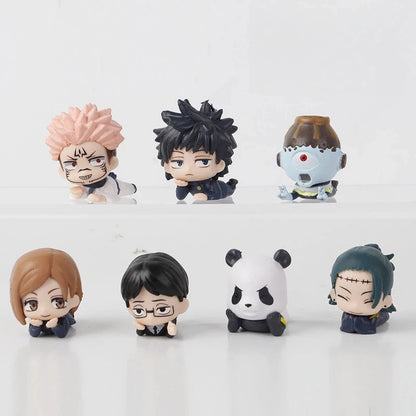 New Anime Kaisen Figure Q Version Gojo Satoru Itadori Yuji Blind Box Cute Action Figure Desktop Decor Model Toy Gift For Fans Beauty World Shop