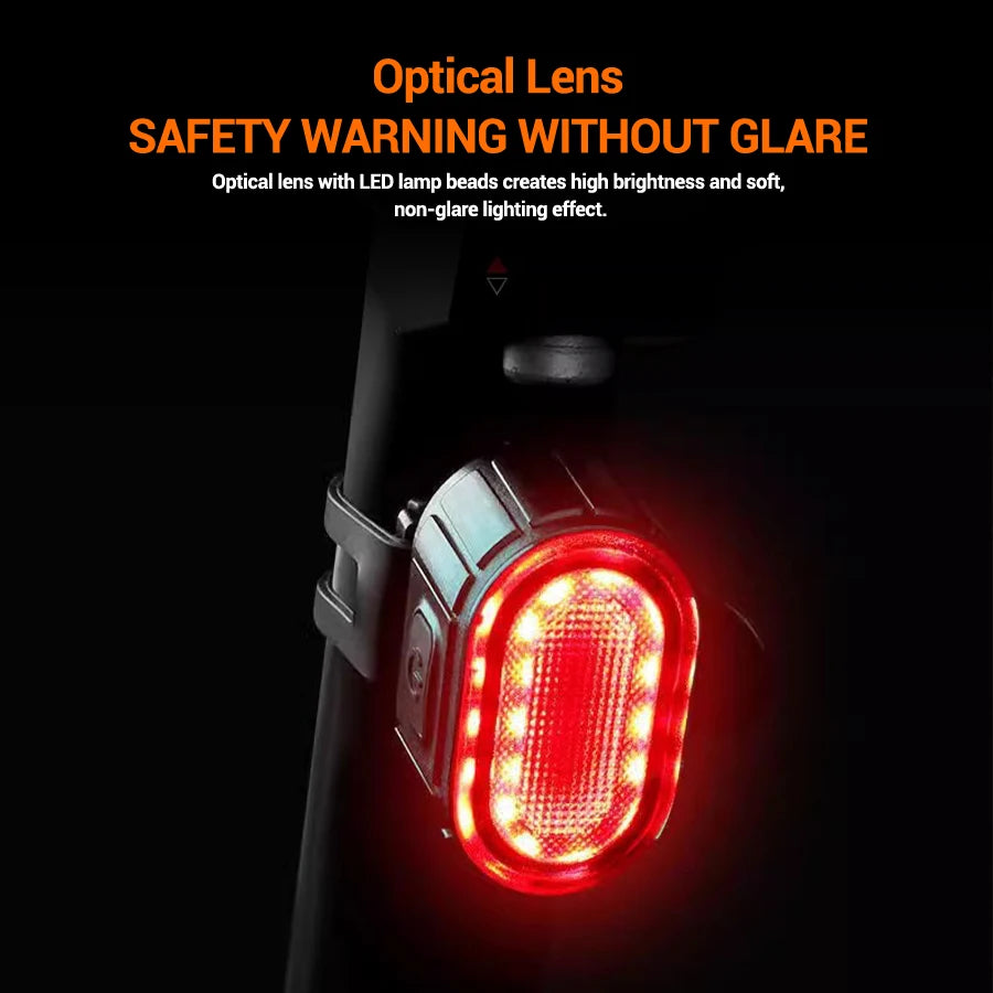 USB Rechargeable Bicycle Lights Bike Safety Warning Lamp Outdoor Waterproof Cycling Flashlight For Mountain And Road Bikes Beauty World Shop