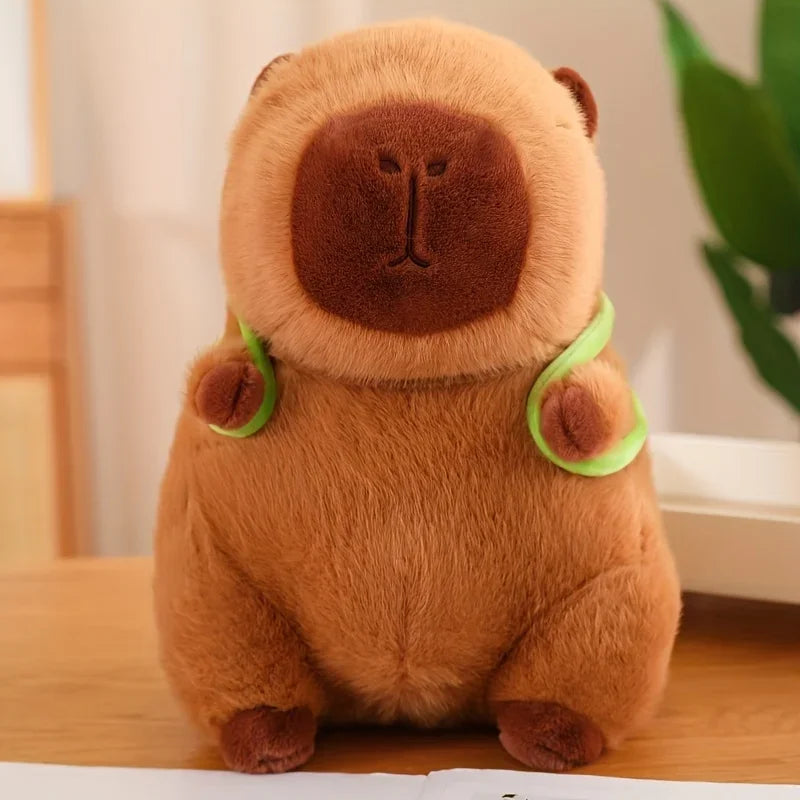 23cm Capybara Plush Simulation Capibara Anime Fluffty Toy Cute Doll Stuffed Animals Soft Doll Plush Christmas Thanksgiving Gift Beauty Fashion