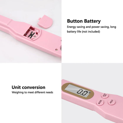 Mini Spoon Scale Digital Kitchen Scale Electronic LCD Food Scale 0.1-500g Cooking Flour Milk Coffee Powder Weight Measure Spoon Beauty World Shop