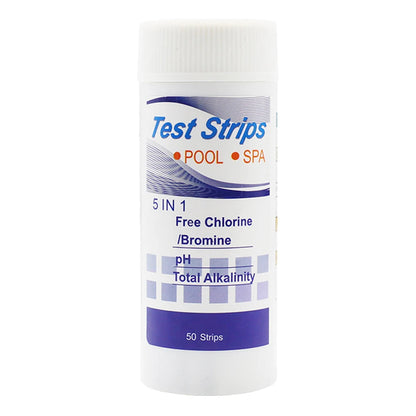50/100pcs 3/5/6/7 in 1 Swimming Pool PH Test Strips SPA Swimming Pool Water Tester Paper Hardness Tool for Chlorine Bromine Beauty World Shop