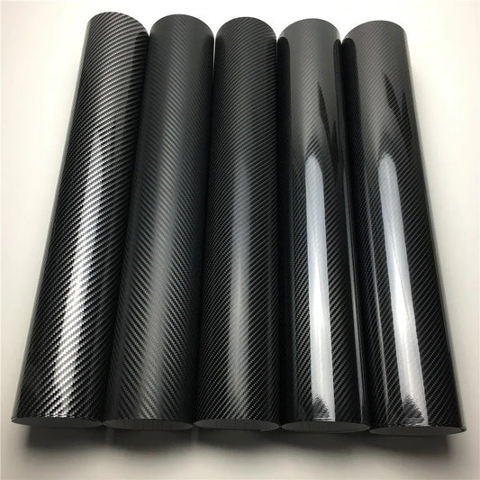2D 3D 4D 5D 6D Carbon Fiber Vinyl Wrap Film Car Wrapping Foil Console Computer Laptop Skin Phone Cover Motorcycle Beauty World Shop