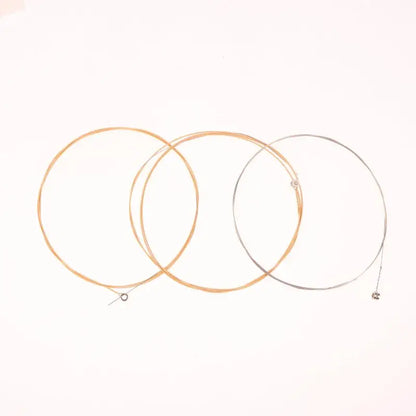 1 Pcs Smooth-Feel Non-Oxidation Acoustic Guitar Strings Set - Ideal For Ballad & Ethnic Plucked Instruments Beauty World Shop