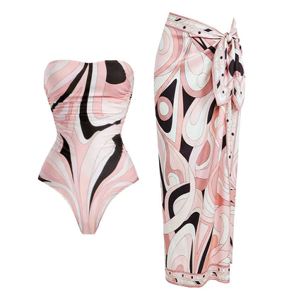 Sexy Women 2Pcs Halter Bikini Swimsuits Female Push Up Swimwear Micro Bikinis Bathingsuit Swim Suit Beachwear Printed Biquini Beauty World Shop