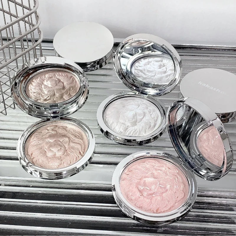 Lion Series high-gloss powder, clear and glittering, fine pearlescent luster, high-end atmosphere, high-gloss paste Beauty Trend Shop