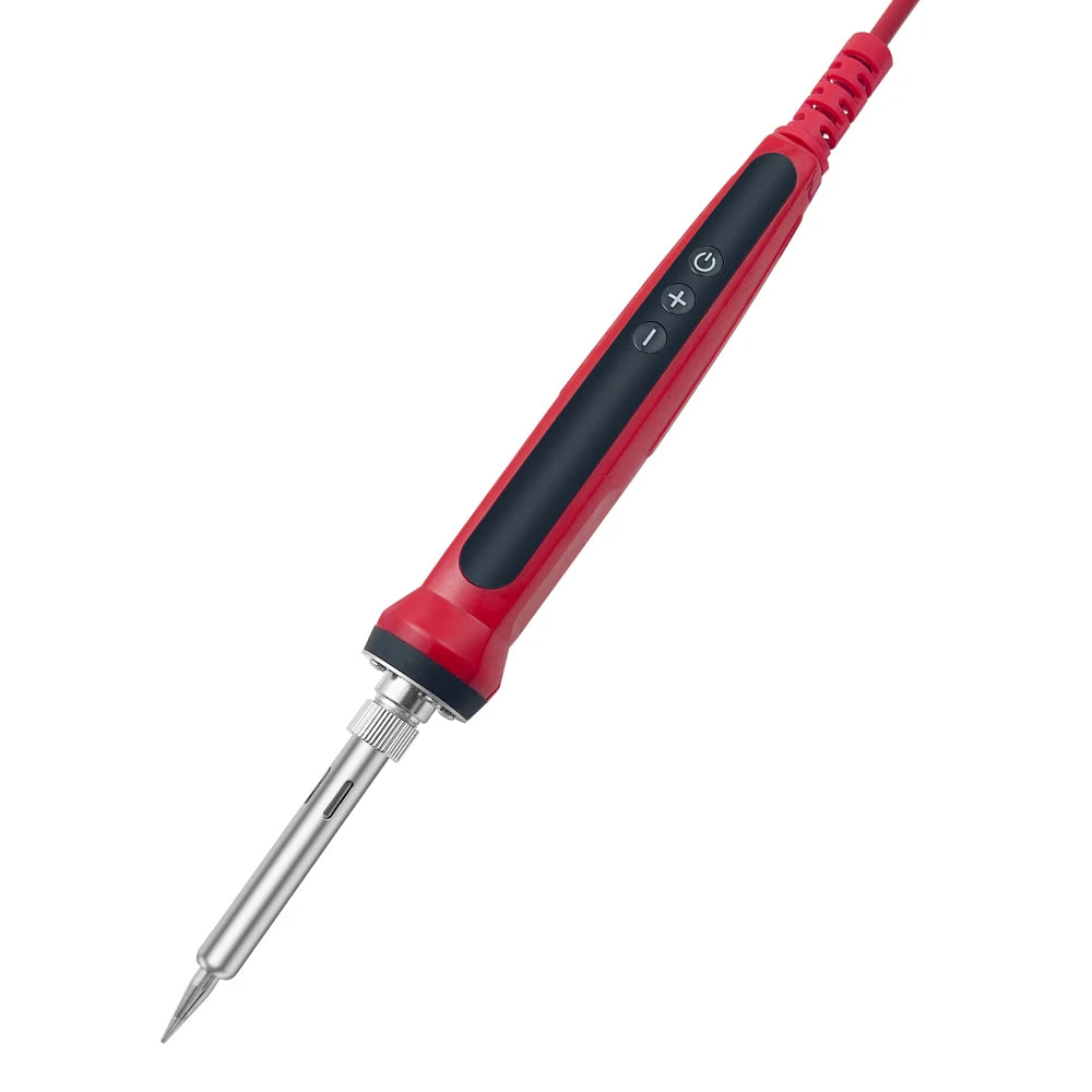 80W Soldering iron kit adjustable temperature LCD solder welding tools Ceramic heater soldering tips Tweezers soldering wire Beauty World Shop