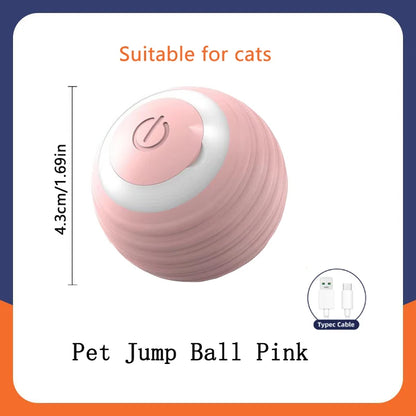 Smart Dog Toys Ball Electronic Interactive Pet Toy Moving Ball USB Automatic Moving Bouncing for Puppy Birthday gift Cat Product Beauty World Shop