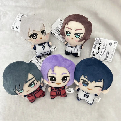 10cm Anime Volleyball Boy Blue Lock Kawaii Bag Pendant Keychain Isagi Mikage Reo Rin Itoshi Sae Blue Prison Plush Toy Kids Gift Beauty World Shop