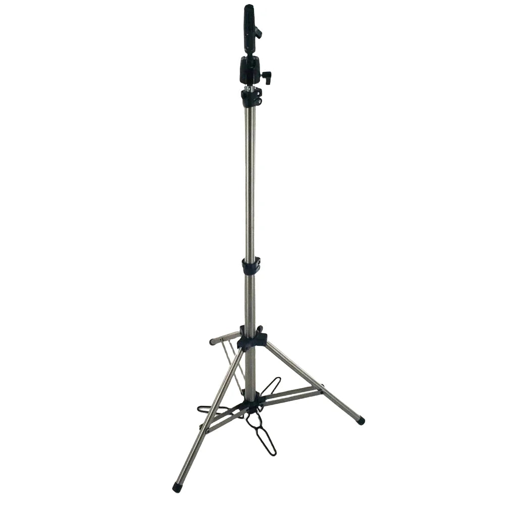 150cm high Tripod Canvas Head Stand Training Mannequin Stand Wig Holder Adjustable Plastic Material Hair Accessory Tools Beauty World Shop