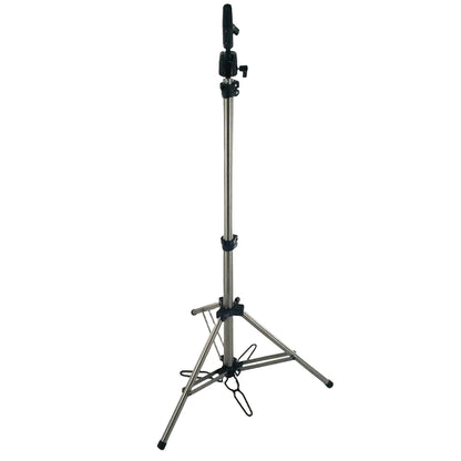 150cm high Tripod Canvas Head Stand Training Mannequin Stand Wig Holder Adjustable Plastic Material Hair Accessory Tools Beauty World Shop