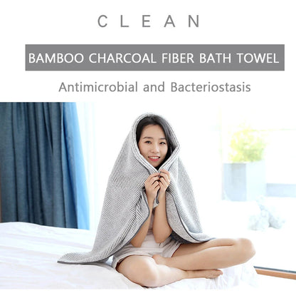 1PCS Thickened Bath Towels for The Body Microfiber Towel for Gym Sports Shower Robe for Spa Beath Home Beauty World Shop