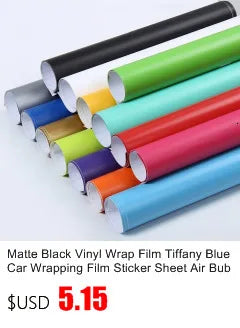 3/5/7/10CM Glossy Black Vinyl Stripes Chrome Delete Vinyl Window Trim Film For Car Interior Hood Roof Pillar Beauty World Shop