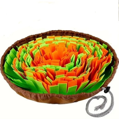 Washable Felt Pet Sniffing Pad Foldable Dog Slow Feeding Mat Toy Dog Training Snuff Mat Beauty World Shop