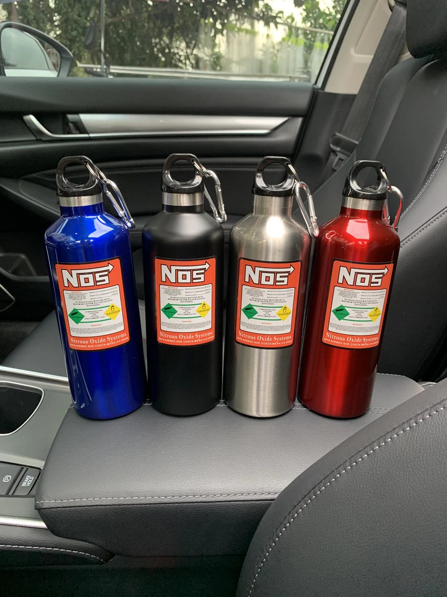 Car Insulation Cup NOS Nitrogen Cylinder Vacuum Stainless Steel Kettle 500ml High-capacity Travel Sports Bottle Water Cup 2025 Beauty World Shop