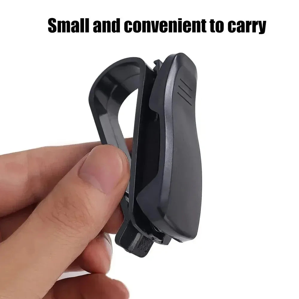 2PCS Universal Car Auto Sun Visor Glasses Box Sunglasses Clip Card Ticket Holder Fastener Pen Case Eyeglasses Clips Accessories Beauty World Shop