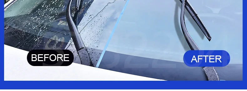 Car Glass Anti-rain Water Spray Repellent Nano Coating Hydrophobic Waterproof Agent Oil Film Removing  Auto Glass Film Agent Beauty World Shop