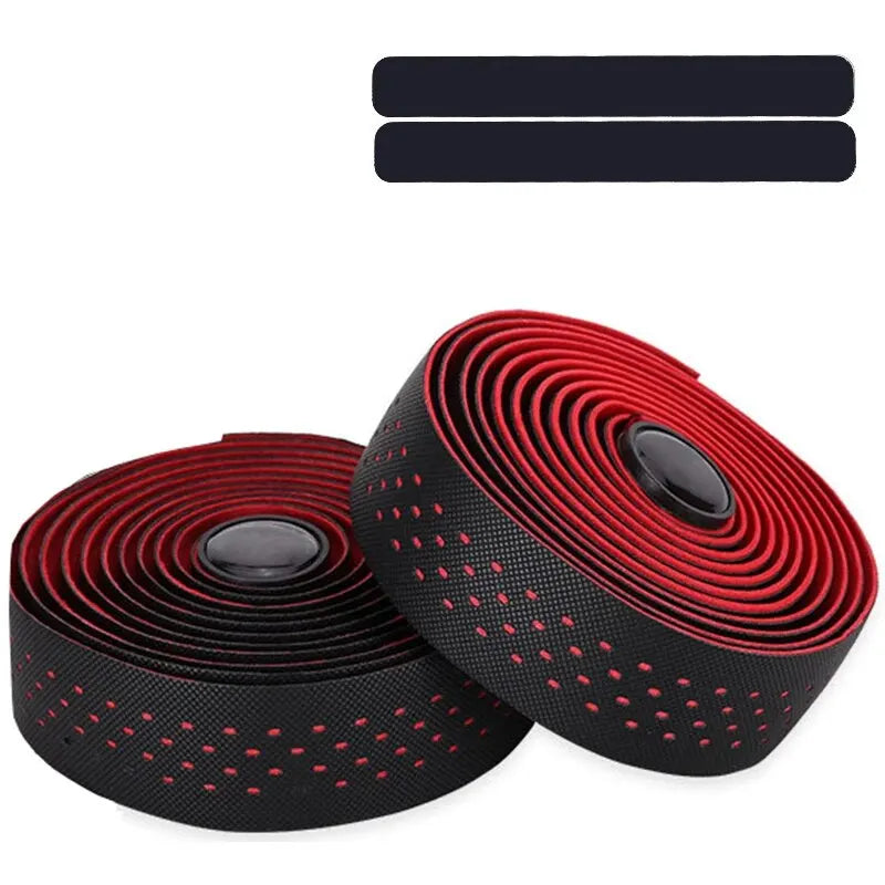 New Road Bike Handlebar Tapes Shock-absorbing Cycling Anti-slip Handlebar Bar Tape Wear-Resistant Bicycle Strap Bikes Belt Beauty World Shop