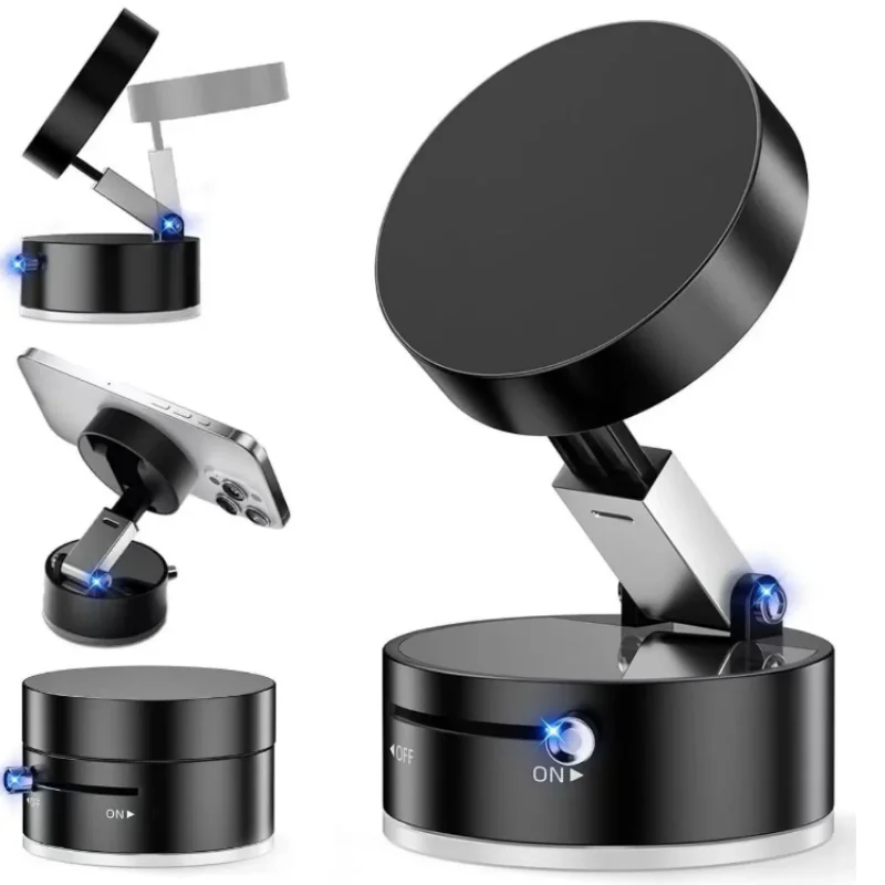 Car mobile phone magnetic Stand 2025 New type suction cup vacuum adsorption car special fixed mobile phone stand Beauty World Shop