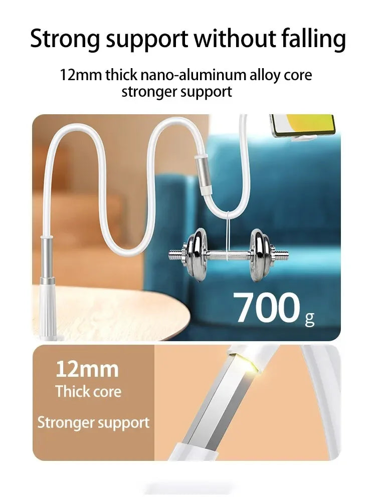 Universal Mobile Phone Stand Adjustable Lazy Stand Rotatable Bedside Stand Desktop Live Streaming Selfies Phone Accessories Beauty World Shop