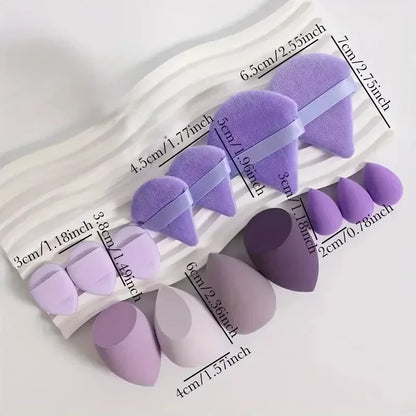 4/14Pcs Makeup Sponge Cosmetic Blender Beauty Egg Foundation Sponges Puff  Powder Puffs Make Up Accessories Women Makeup Tools Beauty World Shop