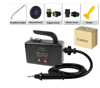 2600w220V High Temperature Steam Cleaner Portable Sterilization Pressure Jet Washer Machine for Home Car Kitchen Air Conditioner Beauty World Shop