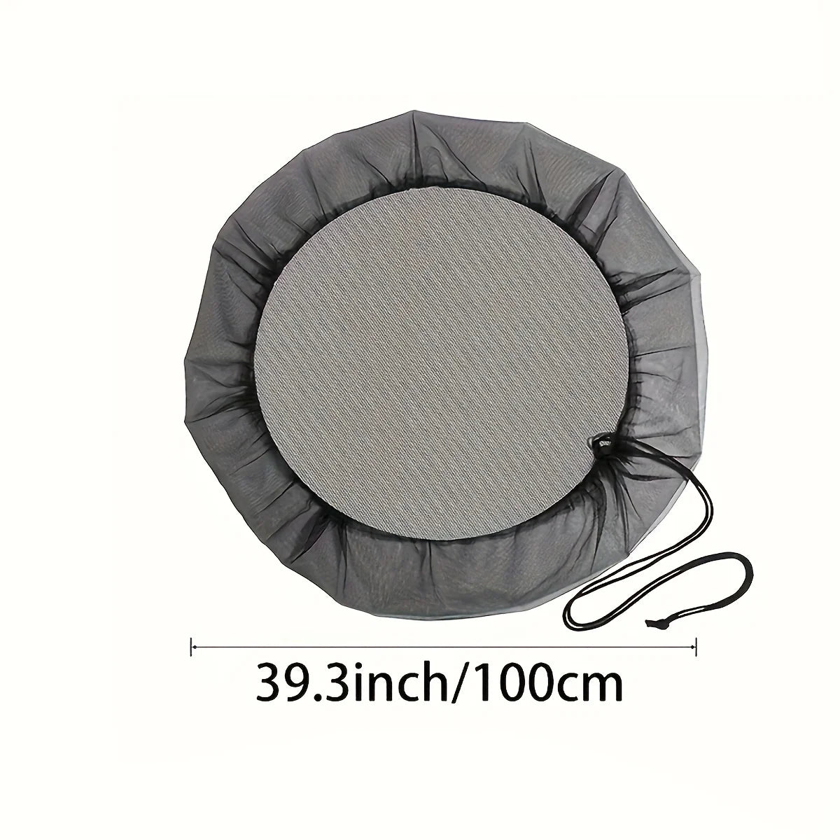 Rain Barrels Screen Water Bucket Covers,Rainwater Collector Tank Net Cover,Rain Water Collection Bucket Netting with Drawstring Beauty World Shop