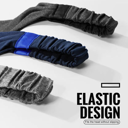 WRELS Sports Headbands Moisture Wicking Sweatbands for Running Breathable Headbands Elastic Non Slip Hairband for Women and Men Beauty World Shop
