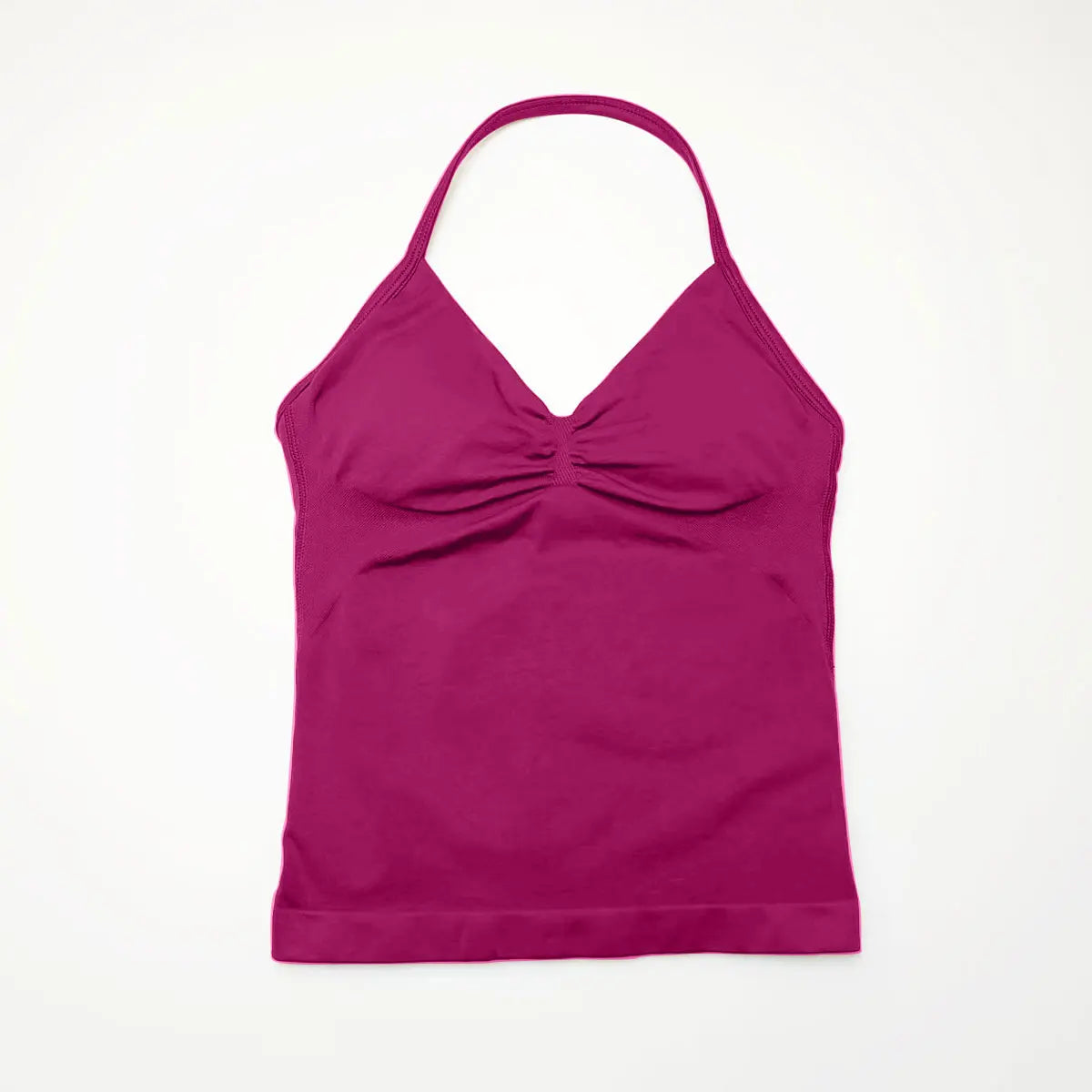 NCLAGEN Impact Longline Strappy Top Sports Yoga Vest Women's Fitness Tank Top Gym Beautiful Open Back Bra Running Workout Halter Beauty World Shop